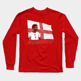 Euros Heroes - Bukayo Saka - STARBOY Long Sleeve T-Shirt